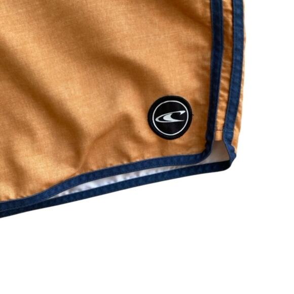 O'Neill Blue and Orange Flat front Board Shorts - Size 40 - Picture 4 of 4